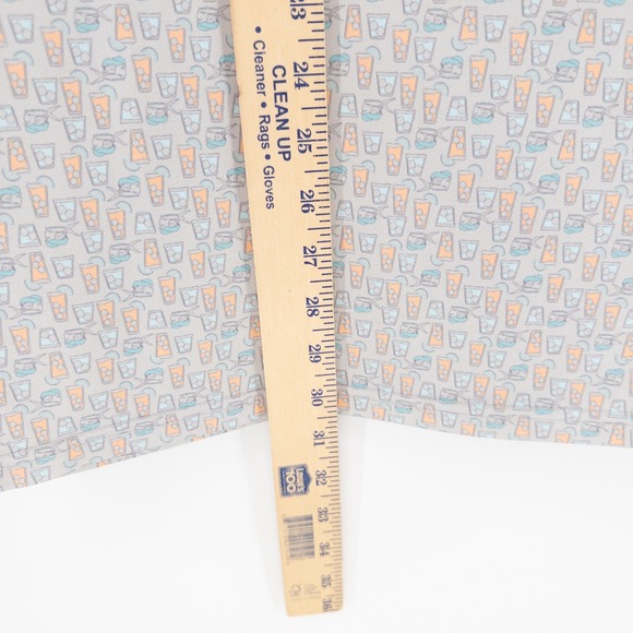 Huk Gear Mens XL Polo Shirt Cocktail Drink All Over Print Performance Fishing - Picture 7 of 7